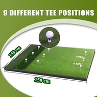 DIYMETAL พรมซ้อมไดร์ฟ พรมซ้อมกอล์ฟ 3Pro Hitting MAT 100x130cm เสื่อซ้อมไดร์ฟ ชิพ ALL IN ONE