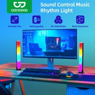 Jalur Lampu LED Pengecasan GOOJODOQ untuk Persekitaran Automotif dan Rumah dengan 15 Mod Warna dan K