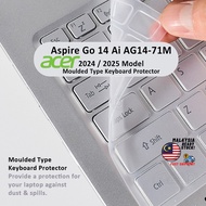 Keyboard Protector For Acer Aspire Go 14 Ai AG14-71M-5529 14" 2024 2025 Keyboard Cover Acer Aspire G