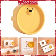 WIN Home Safety Silicone Outlet Cover Child Protections Toddler Safe EU Plugs Cover 39mm Diameter fo