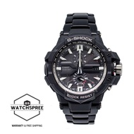 Casio G-Shock Aviation Smart Access Black IP Stainless Steel Band Watch GWA1000D-1A GWA-1000D-1A