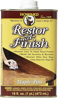 Howard Products RF2016 Restor-A-Finish, 16 oz, Maple-Pine