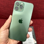 IPHONE 13PRO MAX 1TB GREEN LIKENEW RESMI IBOX MEI 2023