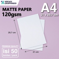 Matte Paper 120 gsm A4 - 50 Sheets