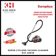 EUROPACE EVC 3201W 2000W SUPER CYCLONE VACUUM CLEANER - 1 YEAR WARRANTY