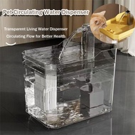 Pet water dispenser Circulating Pet Water Dispenser Living Water Pet Waterer Silent Smart Pet Water 