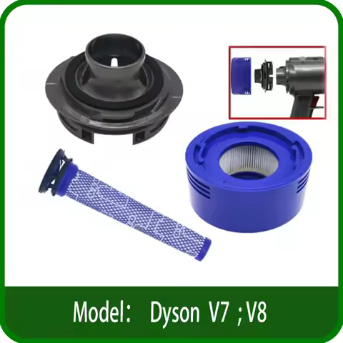 Motor Back Cover Hepa Post Filters For Dyson V7 V8 Trigger Animal Vacuum Cleaner Motor Rear Cover Fr