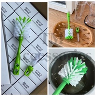 Cleaning Soft Brush Multi-Functional Kitchen Cleaning Brush Double-Headed Cup Baby Bottle Brush Thermomix Accessories