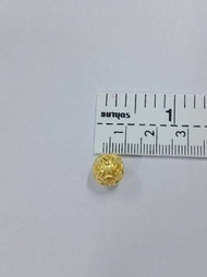 SSNP เม็ดทองคำ8มิล99.99% น้ำหนัก0.5-0.55 กรัม ทองคำแท้มีใบรับประกัน