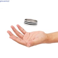 GIOVANNIY Magic Floating Ring, Floating Effect Mentalism Magic Ring Tricks, Magic Toys Invisible Sui