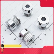 [2 Pieces]- GT2 Gear, 20 Tooth Pulley, 2mm Step, 7mm Belt Groove, 6mm Hole Smart.hcm