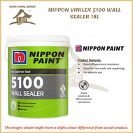 18L NIPPON VINILEX 5100 Exterior Wall Sealer / Cat Undercoat Dinding Luar & Dalam