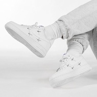 Nike/Nike Air Force 1 AF1 Air Force Low-Top Pure White Four-Hook Women's Casual Sneakers CT1990