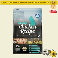 Sniffly Grain Free Cat Food/Makanan Kucing Grain Free-1.5kg