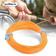 WELLNMY Floating Fly Fishing Line, Nylon 3wt 4wt 5wt 6wt 7wt 8wt Fly Fishing Line, Durable 100FT Mul