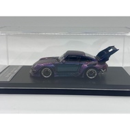Ready Stock Immediate Shipping SW Alloy 1: 64 Porsche RWB993 High-End Version Chameleon Color Matchi