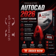 Autodesk AutoCAD Version 2026 & 2027 | Windows (Lifetime Use)