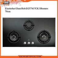 [SHOWROOM DISPLAY CLEARANCE] Electrolux EGT7637CK 78cm 3 Burner Built-in Gas Hob