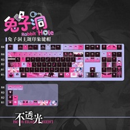 Rabbit Hole 2 Design PBT Side-Engraved Keycaps
