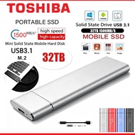 [5-year warranty] Portable SSD 32TB flash memory Suitable for mobile phones and computers