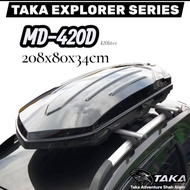 Taka Roofbox (XXL)  MD-420D 420liter Super Slim  Roof box Roof Storage Roof rack