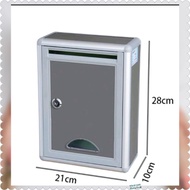 MAILBOX OUTDOOR HEAVY DUTY METAL, POST BOX WALL MOUNT MAIL BOX, PETI SURAT