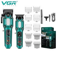 ปัตตาเลี่ยน Hair Clippe รุ่น VGR เครื่องตัดผมไร้สาย ไฟฟ้า ปรับได้ สำหรับผู้ชาย V-600 V-900
