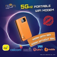 [Ready Stock] RoamOnz 4G LTE + 5Ghz Worldwide High Performance Portable WiFi Modem work with SIMCARD OR WITHOUT SIMCARD