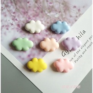 7 Colors Fridge Magnet  Mini Cloud CuteRefrigerator Magnets Decoration Resin Whiteboard Kitchen Office Sticker Mes