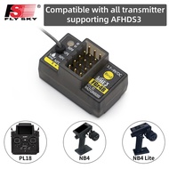 FlySky FGr4B 2.4G 4CH Receiver PWM/PPM/i-bus/S.BUS/i-bus2 Output for PL18 NB4 NB4 Lite AFHDS 3 Trans