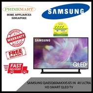 SAMSUNG QA65Q60AAKXXS 65 IN 4K ULTRA HD SMART QLED TV * 3 YEARS LOCAL WARRANTY