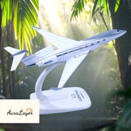 [AuraLayor] 1PCS Gulfstream G650 Aircraft Diecast 1/200 Scale Airplane Model Planes G650ER Airplane 