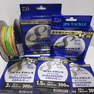 DAIWA Saltiga UVF DURASENSOR 8 braid line 300m tali saltiga daiwa durasensor