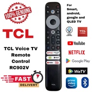 Original TCL Remote Voice Command TV Remote Control (RC902V) for Smart and Google TV