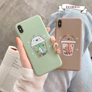 OPPO A9 A5 2020 Reno K3 A7 A83 R15X K1 A7X R17 R15 R11 R9 R9S R11S F1 F3 Plus Bear Cup Soft Case