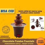 Chocolate Fondue Fountain M332 Mini Chocolate Melting Machine Fountain Chocolate Cooking Tools Unique Chocolate