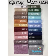 0.5 Meter Bahan Kain Katun Madinah madina Cotton Madinah Meteran Bahan Kemeja KOKO gamis dress Ori p