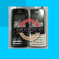 Housing CASING + FULL SET BONE NOKIA 6300 ORIGINAL NEW STAINLESS