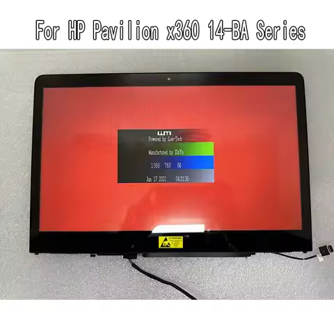 14''Original For HP Pavilion x360 14-BA LCD Display Touch Screen Digitizer Assembly For HP x360 14-b