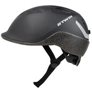 HITAM Btwin 100th CITY Bike HELMET CITY HELMET - Black