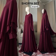 Shoffa Abaya Set (Abaya+khimar)