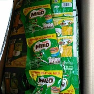 milo sachet renceng/milo susu coklat/1 renceng 10 plus 1 sachet