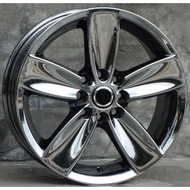 Chrome 15 Inch 15x6.0 4x100 4x108 Car Alloy Wheel Rims Fit For Volkswagen Golf Toyota Celica Corolla Honda Civic