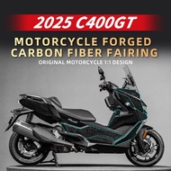 For BMW C400GT 2025 Motorcycle Forged Carbon Fiber Fairing Stickers Kits For Bike Accessories Paint 