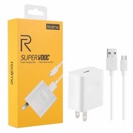 USB Type C Charger for Realme C11 C12 C15 C25 C21Y C25Y C3 Narzo 20 30A 50 50i 50A Prime 5 5i 5 6 7 8 Pro 6 6i 7i 8i 8Pro 10 9 Pro Plus 4G 5G C30S C21 C33 50W Original Realme Fast Charger Charging Adapter with Type C / Micro USB Cable Travel Wall Charger