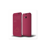 HTC One M8 Dot View Flip Case - PurpleTC One M8 Dot View Flip Case - Purple