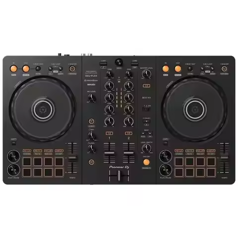 DJ DDJ‑FLX4 Controller, Audio Console Mixer Compatible with Rekordbox & Serato DJ Pro