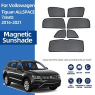 Car Window Shades For Volkswagen VW Tiguan Allspace 2016-2023 Car Sunshade Shield Rear Side Baby Win