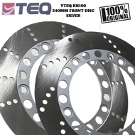 YTEQ KH100 SILVER STD / SERONG FRONT DISC 240MM ORI