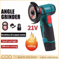 Cordless Angle Grinder 12V Brushless Angle Grinder Cordless Angle Grinder Metal Wood Cutting